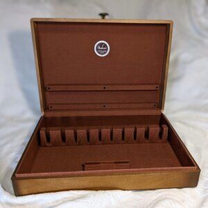 Naken’s Tarnish Proof Silverware Chest Flatware Case Box